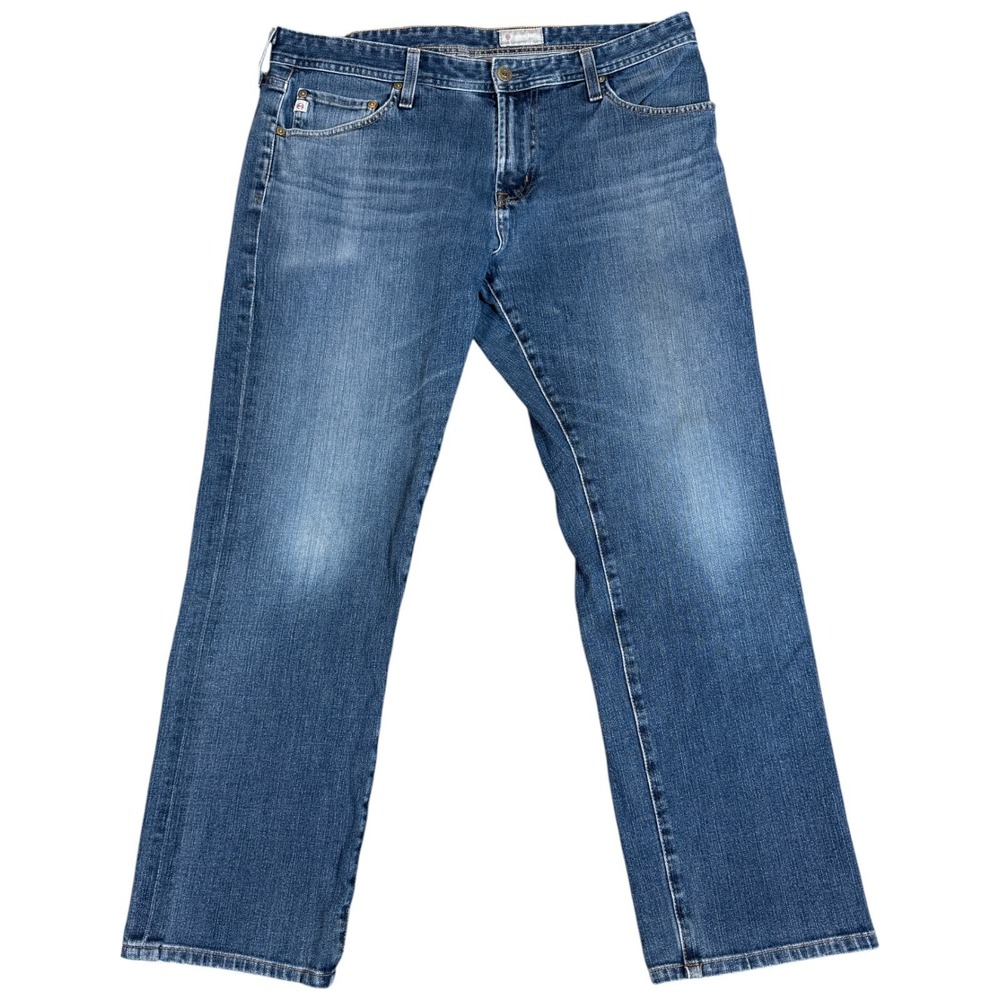 AG Adriano Goldschmied 960 Jeans Mens 36x34 Blue Denim Cotton Stretch Streetwear